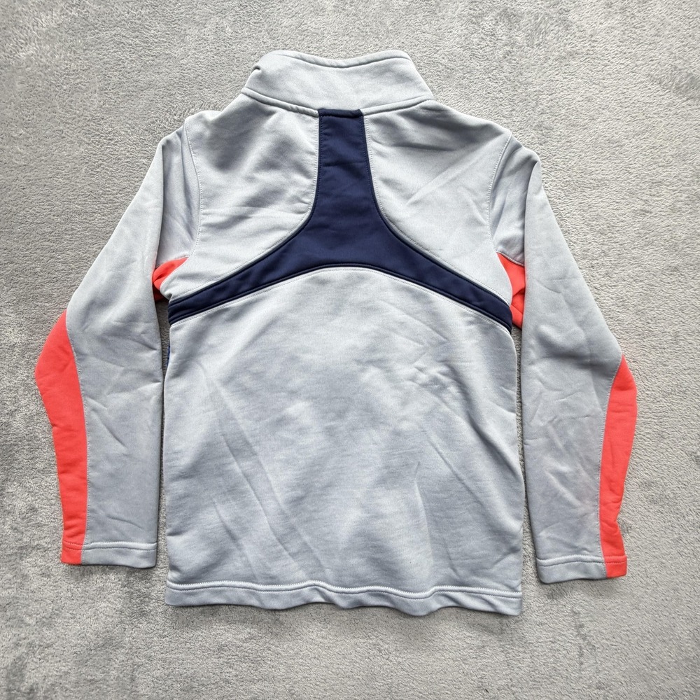 Jordan Jacket Youth 12-13 Years Gray Track Zip Microfleece Dri-FIT Logo - Picture 6 of 7